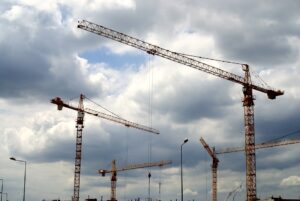 Construction cranes
